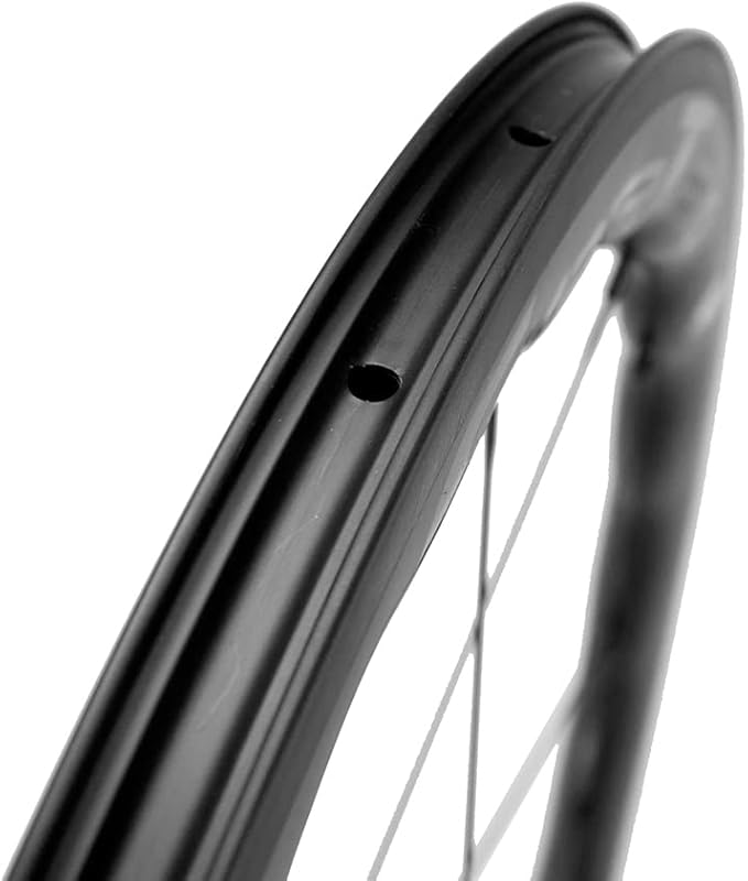 SUPERTEAM Carbon Wheelset 700C Tubeless Bike Wheel Wave Rim 45,50MM V Brake
