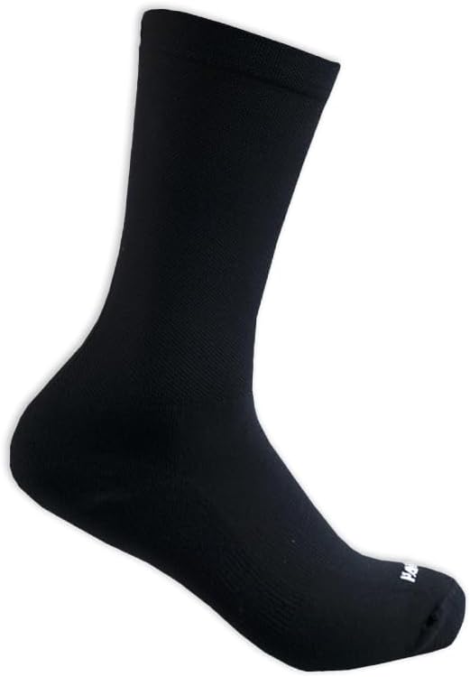 Handup FootDown Cycling Socks - Non Compression Lightweight 90% Nylon 10% Spandex Blend Socks - Made in the USA