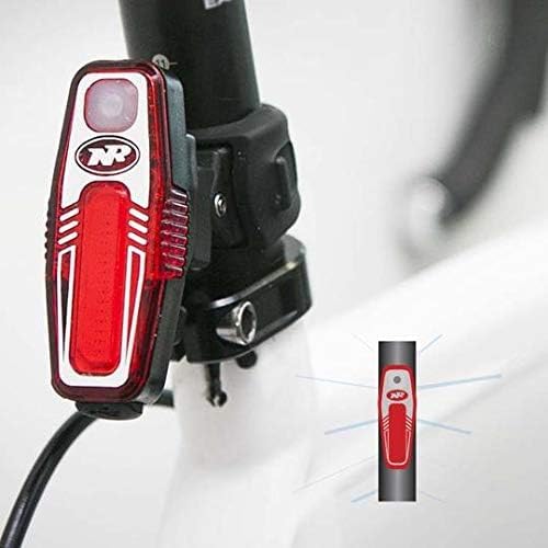 NiteRider Swift 500 Front Bike Light Sabre 110 Rear Bike Light Combo Pack- USB Rechargeable Bicycle Headlight LED Front Light Easy to Install Water Resistant Road Commuting Cycling Safety Flashlight