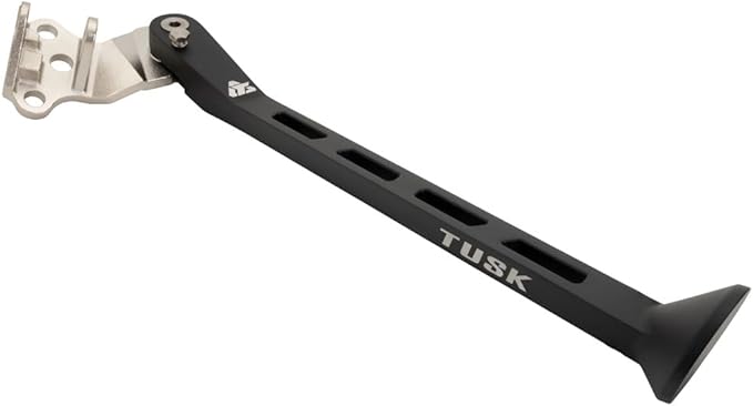 Tusk Billet Ad On Kickstand Titanium Bolt Lightweight Aluminum Stand Durable Steel Mounting Bracket Black Compatible with Yamaha YZ250F 2010-2023/YZ450F 2010-2022/YZ250FX 2015-2024/YZ450FX 2016-2023