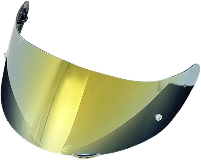 Helmet Visor Replacement,Motorcycle Helmet Face Shield for ILM 902,902L,902BT (Gold-Day Use Only)