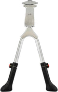 Lumintrail Center Mount Bike Double Leg Kickstand - Adjustable Height Kick Stands for 24, 26, 27.5, 29 Inch Adult Bicycles - Perfect for Cruiser, Road and Hybrids