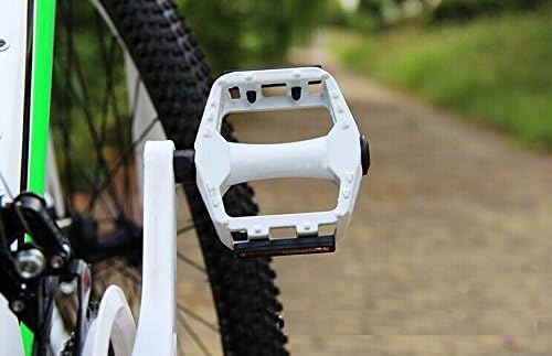 BlueSunshine Bike Pedals Set 9/16" for Mountain Bike, Aluminium Alloy Bearing Platform Pedals for BMX MTB Road Bicycle. Lightweight but Strong and Durable Alloy Flat Platform Pedals