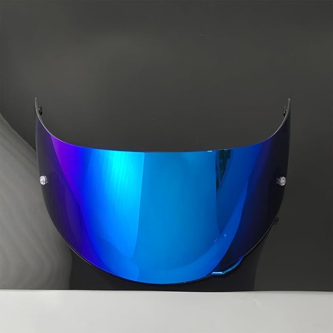 902 Helmet Visor Replacement. Helmet Face Shield UV Protection Compatible with ILM 902,902L,902BT (Revo Deep Blue-Day Use Only)