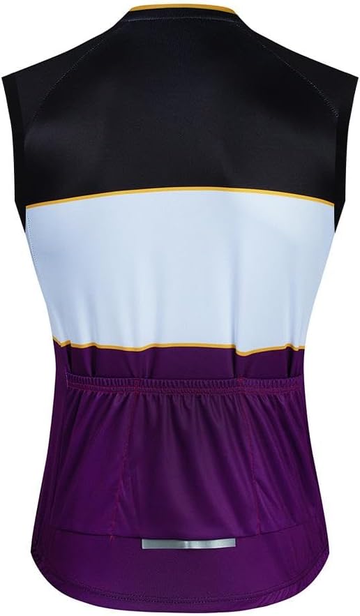 MOXILYN Men's Cycling Jersey Sleeveless Vests Bike Tank Quick Dry Bicycle Shirts Breathable Riding Clothing Top