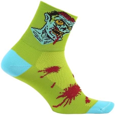 DEFEET | Aireator 3" Patterned Cycling Socks | For Biking, Running, & Everyday Adventures