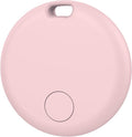 Bluetooth Tracker for Android (NOT iOS or Huawei), Smart Tracker Tags Works with Google's ‘Find My Device’ App, Replaceable Battery, IP68 Waterproof, Item Finder for Luggage, Backpack, 1-Pack Pink