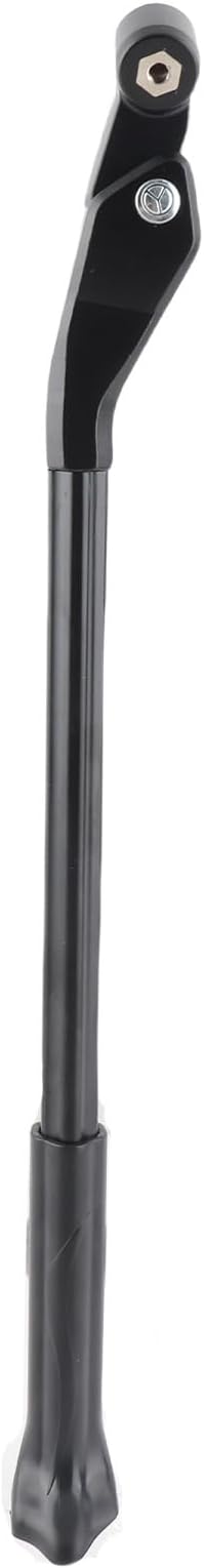Aluminum Alloy Adjustable Bike Kickstand, Bicycle Side Stand for 24-29inch 700C Bikes, Anti - Skid Plastic Foot with Length Adjustment for Mountain and Road Bicycles