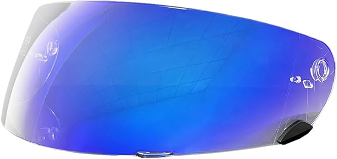 Qualifier DLX Helmet Visor,UV Protection Motorcycle Helmet Face Shield Compatible with Bell Qualifier DLX Mips/Qualifier/Star/Vortex/RS-1/RS-2/Revolver(Revo Clear Blue)