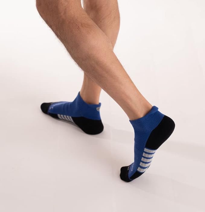 Men's Vent Low Cut Socks,Breathable, Anti-Blister Heel Tab and Arch Support, Ideal For Running, Cycling and Hiking