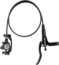 BUCKLOS MTB Hydraulic Disc Brakes for Mountain Bike, Left Front 800 mm Right Rear 1500mm Bike Hydraulic Brake Set Aluminum Alloy Levers with Calipers/PM/is Adapter fit eBike/Fat Bikes