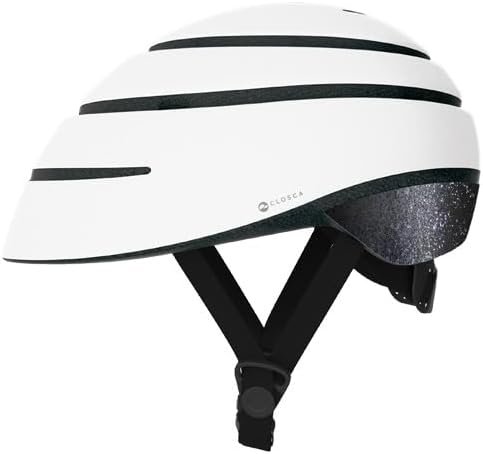 CLOSCA. Foldable Helmet. The Bike Helmet for Women and Men. Certificate for Bicycle, Scooter, Electric Bicycle, Inline Skates and Skateboards.
