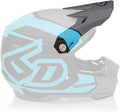 6D Helmets | ATR-2 (2024 - Newer) Motorcycle Helmet Replacement Visor | Torque Cyan