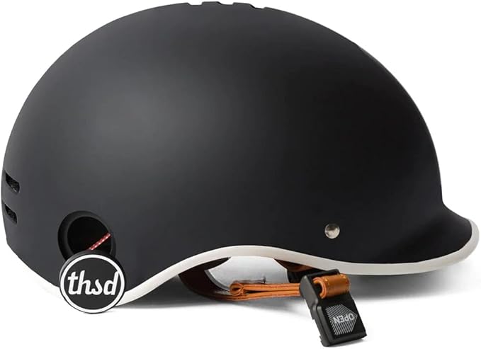 Thousand Heritage 1.0 Adult Bike Helmet; The Original Low Profile Retro Commuter Cycling Helmet Safety Certified for Bicycle Skateboard Skating Roller Skates; for Men & Women