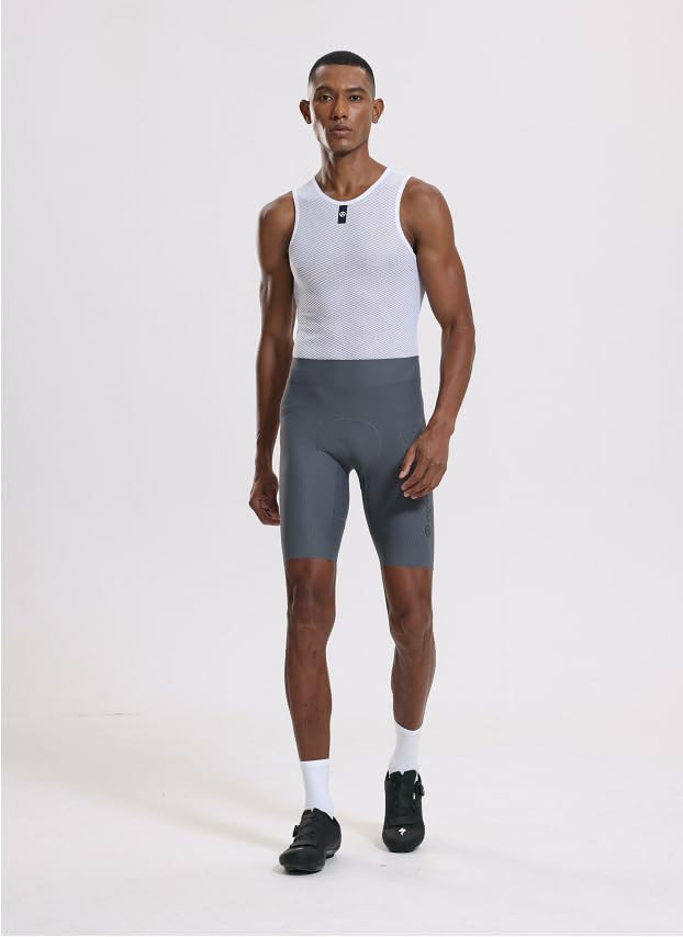 YKYWBIKE Cycling Pants for Men - Elastic Interface Padded Compression Pants Bicycle Pants Cycling Tights Leggings Bike Shorts