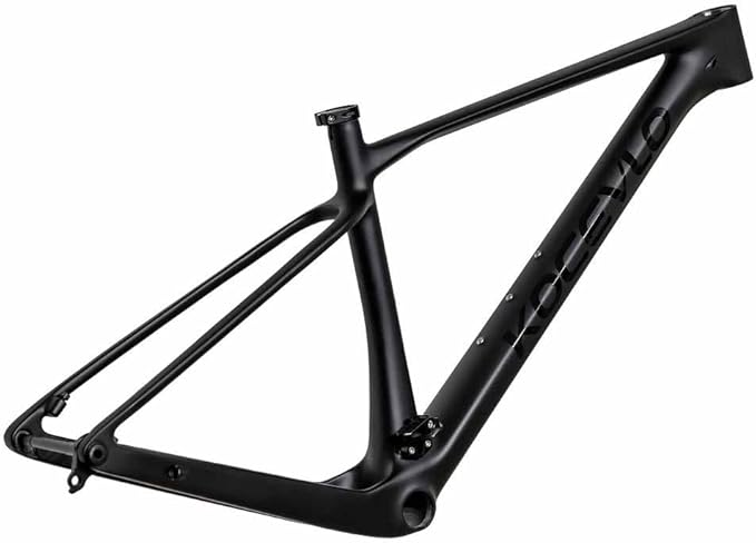 15/17/19in Carbon Fibre Cyclocross Frame 29er XC Hardtail Mountain Bike Boost Frame 12 * 148mm Thru-Axle, Press-in BB92mm Disc Brake, Internal Routing