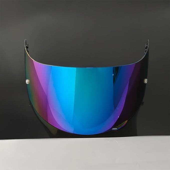 902 Helmet Visor Replacement. Helmet Face Shield UV Protection Compatible with ILM 902,902L,902BT (Rainbow-Day Use Only)