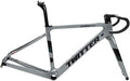 700c Road Bike Carbon Frameset Disc Brake Racing Frame 45/48/51/54CM BB86 Thru Axle 100/142mm Internal Routing(Light Gray,51CM)