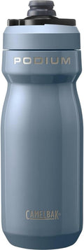 CamelBak Podium Steel Insulated Stainless Steel Bike Water Bottle Pacific, 18oz