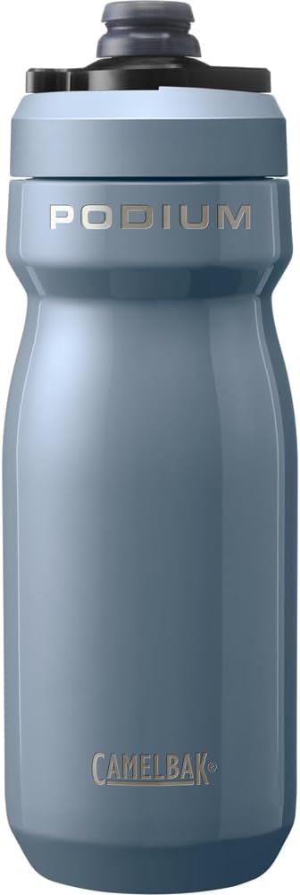 CamelBak Podium Steel Insulated Stainless Steel Bike Water Bottle Pacific, 18oz