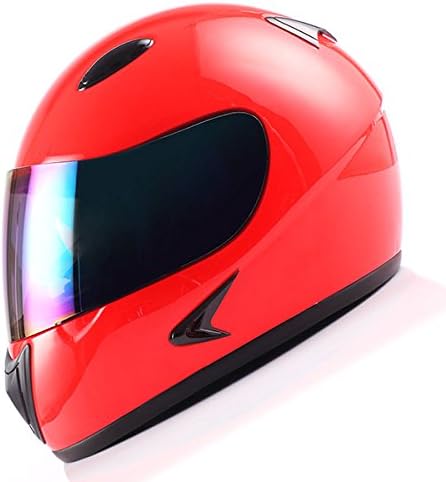 1Storm Youth Kids Dual Sport Dual Visor Motorcycle Motocross Off Road Full Face Helmet Matt Black