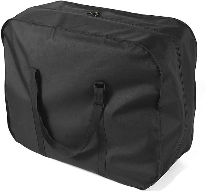 Folding For Bike Storage Bag for 14-20 Inch, Oxford Cloth Travel Cover with Padded Strap, Portable Carry Case for Commuter Foldable on Public Transport(for 18-20inch)