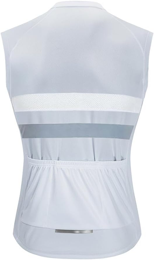 MOXILYN Men's Cycling Jersey Sleeveless Vests Bike Tank Quick Dry Bicycle Shirts Breathable Riding Clothing Top