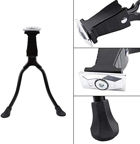 Aluminum Alloy Kickstand, Double-Ended Bicycle Kickstand for Road and Mountain Bikes (Fits 24-29 Inch Wheels)