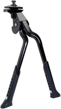 RBRL Bike Kickstand, Double Leg Center Mount, Heavy-Duty Adjustable Bicycle Kickstand, Mount for 24-29 Inch Adjustable Bicycles Aluminium Alloy Bike Kick Stand Support Storage