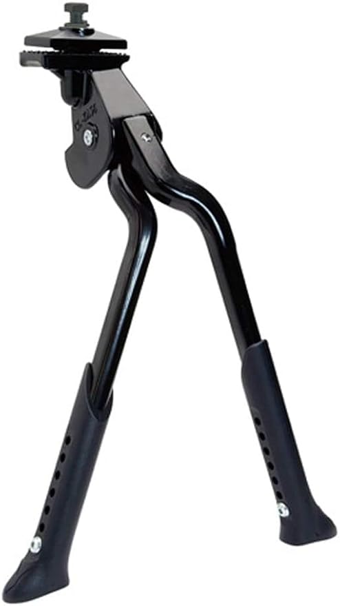 RBRL Bike Kickstand, Double Leg Center Mount, Heavy-Duty Adjustable Bicycle Kickstand, Mount for 24-29 Inch Adjustable Bicycles Aluminium Alloy Bike Kick Stand Support Storage