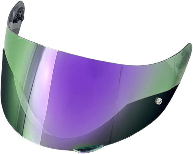 Helmet Visor Replacement,Motorcycle Helmet Face Shield for ILM 902,902L,902BT (Revo Deep Purple-Day Use Only)