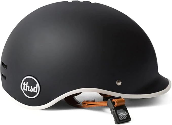 Thousand Heritage 1.0 Adult Bike Helmet; The Original Low Profile Retro Commuter Cycling Helmet Safety Certified for Bicycle Skateboard Skating Roller Skates; for Men & Women