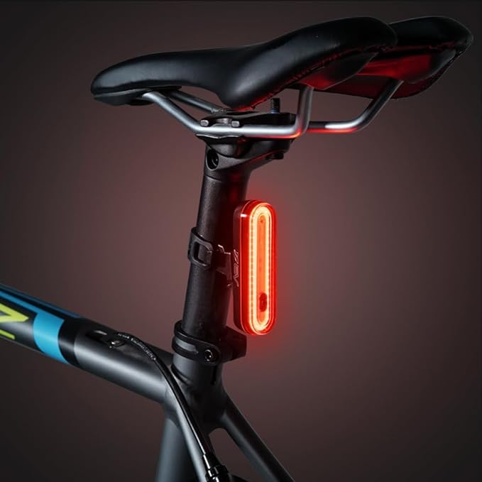 BV Bike Lights for Night Riding LED Bike Tail Light - Bicycle Light Battery-Powered/Rechargeable - Rear Bike Light Weather Resistant - Visible Up to 1500ft Bicycle Tail Light LED Bike Light