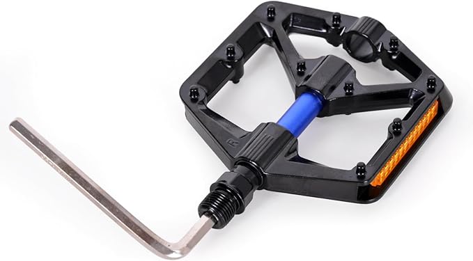 TRIFOX Mountain Bike Pedals, Ultra Strong CNC Machined 9/16" Cycling Sealed Bearing Pedals
