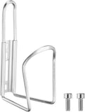 HARFINGTON Bicycle Water Bottle Cage Lightweight Aluminum Basic Bike Universal Water Bottle Holder Mount with Screws for Mountain Road Gravel