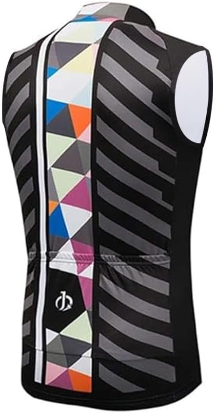MOXILYN Men's Cycling Jersey Sleeveless Vests Bike Tank Quick Dry Bicycle Shirts Breathable Riding Clothing Top