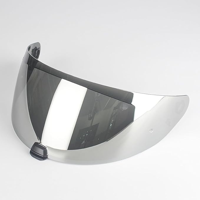 Motorcycle Helmet Visor for HJ-31 i70/i10 Face Shield Replacement for i70 i10, Uv Protection Deep Silver-mirror (Silver Mirror)