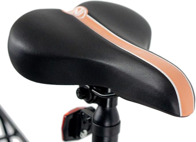 ZiZZO ZiZZO Forte | Heavy Duty, Lightweight, Genuine Shimano, with Fenders, Rack, 300 lbs Weight Limit