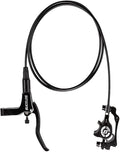 BUCKLOS MTB Hydraulic Disc Brakes for Mountain Bike, Left Front 800 mm Right Rear 1500mm Bike Hydraulic Brake Set Aluminum Alloy Levers with Calipers/PM/is Adapter fit eBike/Fat Bikes