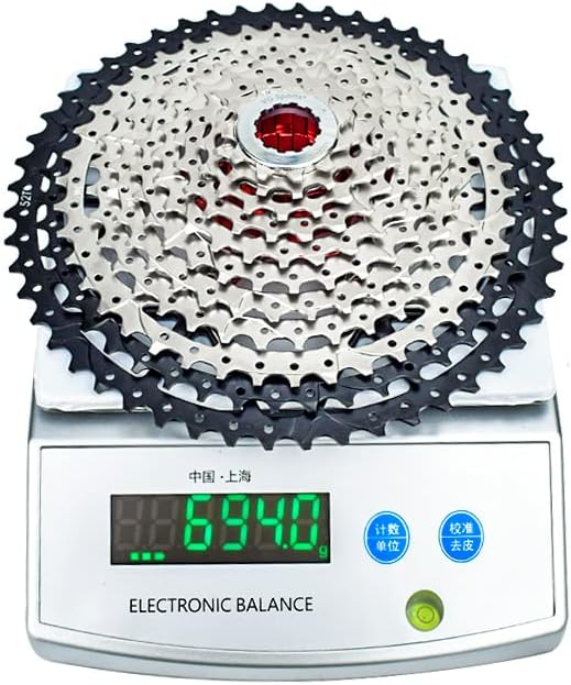 VG SPORTS 8/9/10/11/12 Speed Ultra-Light Bike Cassette for Mountain Bike 11-40T/11-42T/11-46T/11-50T/11-52T MTB Cassette Lightweight Aluminum Bracket Cassette