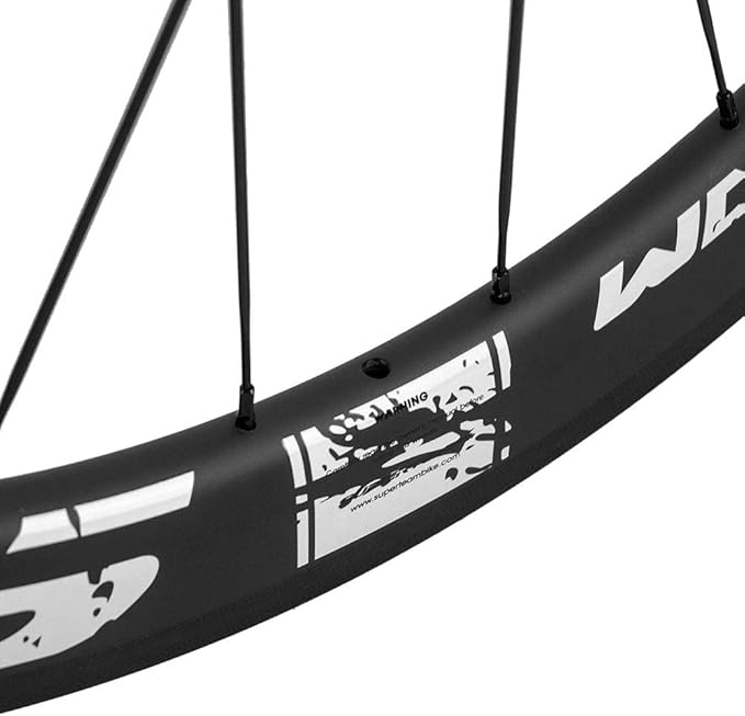 Superteam 50/25mm UD Matte Finish Wheel 700c Carbon Wheelset Clincher (White)