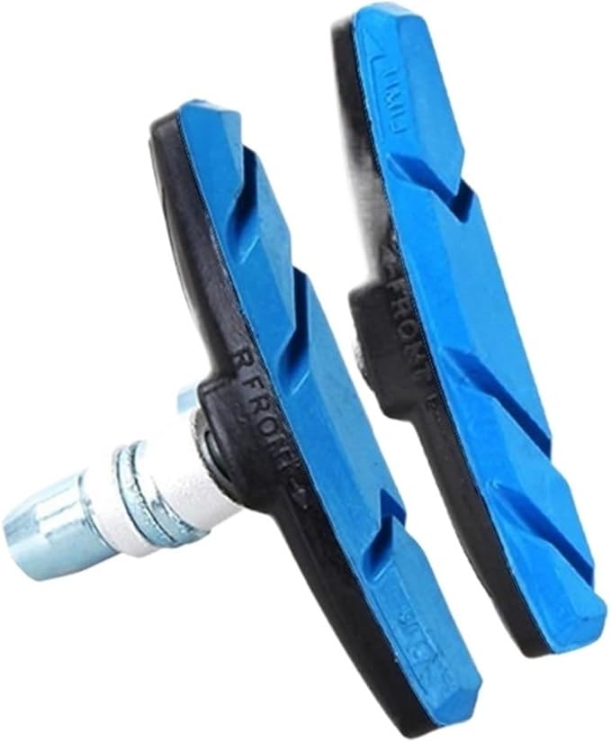 Bicycle Brake Pads Mountain Road Bike Brake Pads Set Cycling V Brake Holder Pads Shoes Blocks Rubber Pad Silent MTB Bicycle Brake Pads Bicycle Brake Pads Replacement