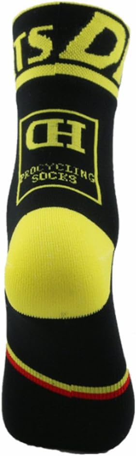 Libar Men's Cycling Socks Unisex Breathable Sports Running Trekking Athletic Basketball Socks