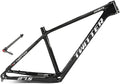 Carbon Mountain Bike Frame 27.5er 29er Hardtail Bike Frame XC/AM 15''/17''/19'' Disc Brake Bike Frame Thru Axle 12x142/148mm Internal Routing(Black,29 * 17'')