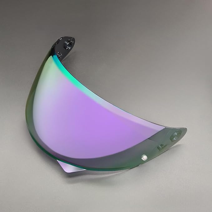 HJ-34P Helmet Visor Replacement for HJC C10.Motorcycle Helmet Shield UV Protection Compatible with HJC C10 (Revo Deep Purple)