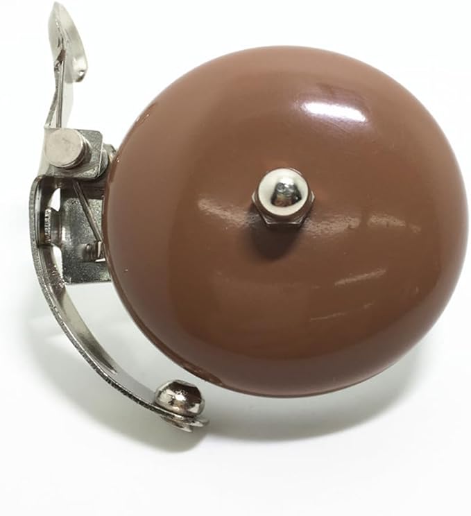 Bicycle Retro Bell Leisure Bicycle Dial Bell Aluminum Silver Gold Coffee Brown Bicycle Bell Bicycle Bell
