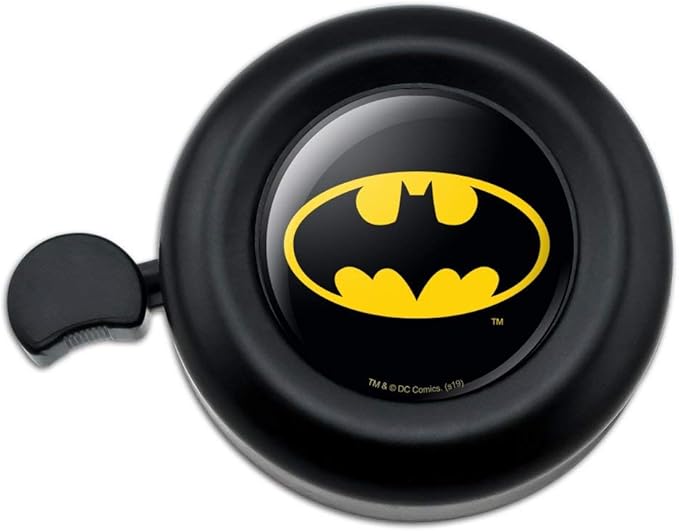 GRAPHICS & MORE Batman Classic Bat Shield Logo Bicycle Handlebar Bike Bell
