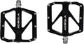 Mountain Bike Pedals, Aluminum Alloy, Pink and Black