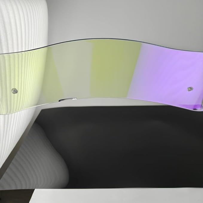 902 Helmet Visor Replacement. Helmet Face Shield UV Protection Compatible with ILM 902,902L,902BT (Revo Clear Purple-Day&Night Use)