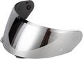 The Helmet Shop HJ-33 Silver Mirror Motorcycle Helmet Visor Compatible with HJC i90, i91 & Harley Modular Helmets – Replacement Shield | Optically Correct, UV Protected Motorcycle Visor